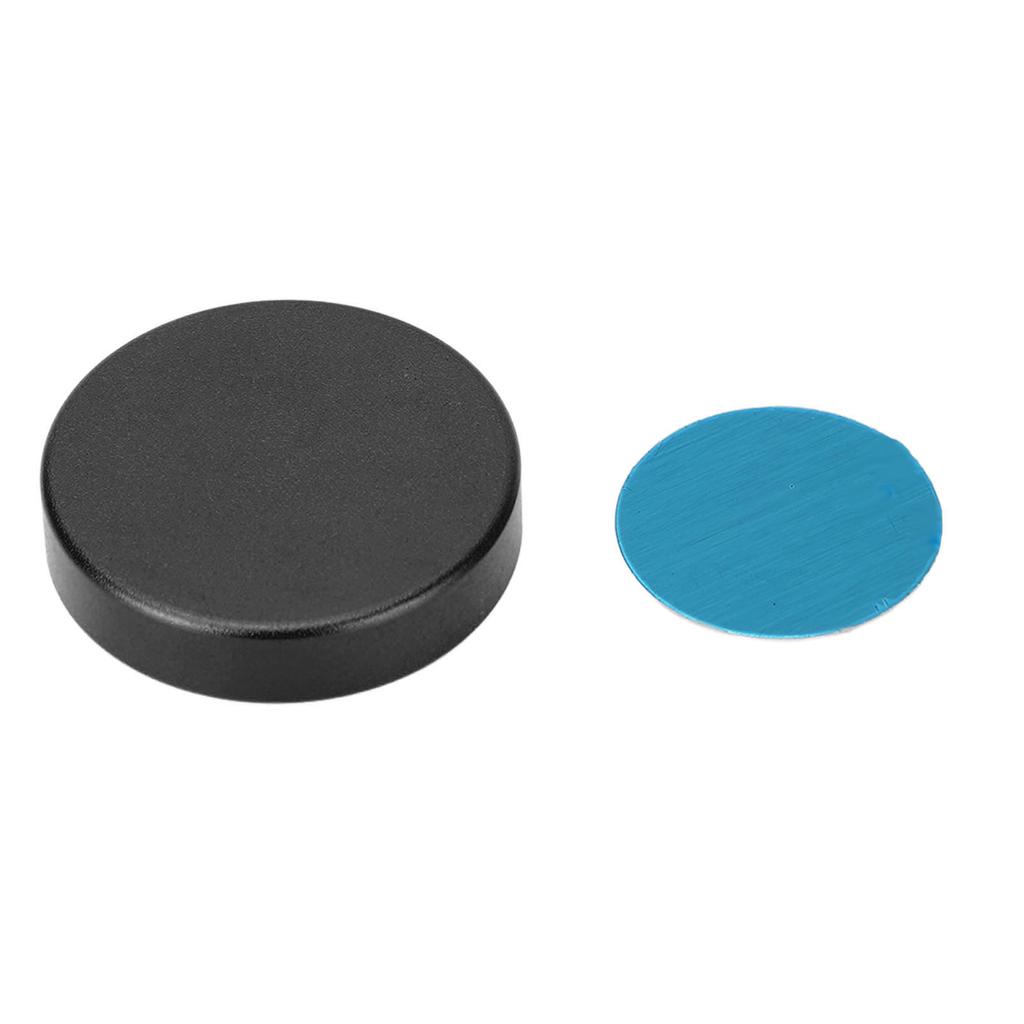 Magnetic Chalk Holder Multipurpose Aluminum Round Shape Single Section Billiard Chalk Holder for Bil