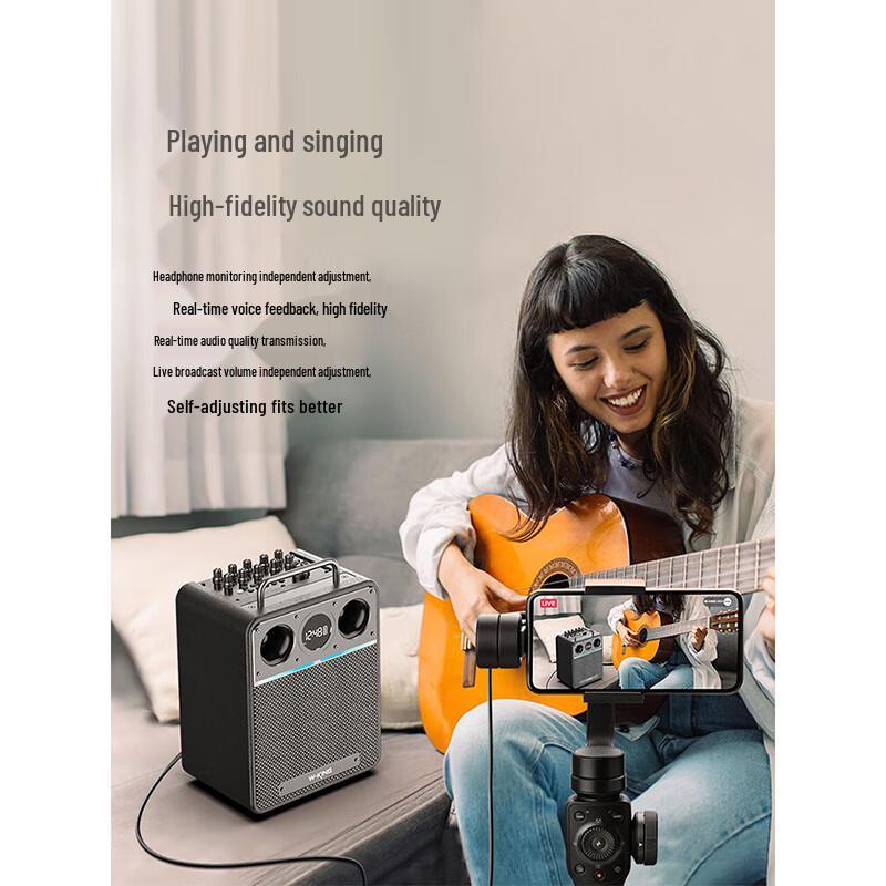 W-King T6S Portable Karaoke Bluetooth Speaker