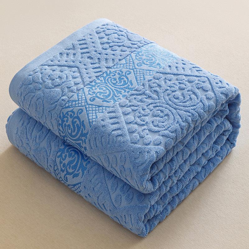 New Cotton Old-Fashioned Towel Blanket - Summer Quilt for Air Conditioning, Single To Full Size, Ideal As Gifts