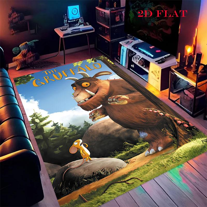 Gruffalo paklājs dzīvojamajai istabai, guļamistabai, mājām