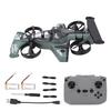 2-in-1 RC Flugzeug Stunt Drift Auto 2,4 GHz Fernsteuerung Quadcopter Fliegendes Auto Spielzeug mit Ein-Tasten-Start
