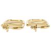 Valentino V Logo Signature Metal Earring goldUsed