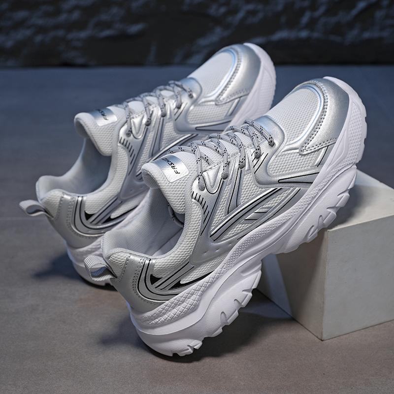 All-Season Women's Sports Shoes, Breathable Women's Sports Shoes, Thick-Sole Height-Increasing Women's Sports Shoes