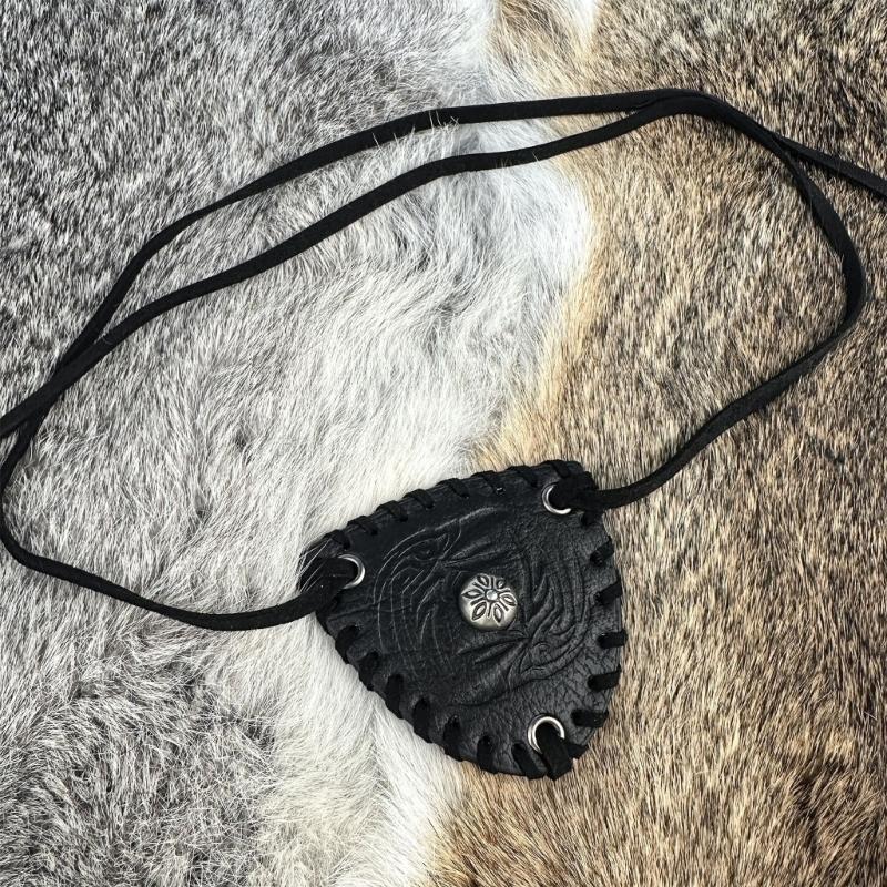 Medieval Embossed Eye Patches Vintage Leather Eye Mask LARP Cosplay Accessories Pirate Eye Covers for Men Halloween