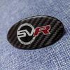 For Land Rover Range Rover Vogue Sport, Carbon Fiber Front Grille Emblem, Evoque, Discovery Sport, Velar, Chery, Rear Trunk Embl  ik20