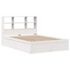 VidaXL Cadre de lit sans matelas blanc 160x200 cm bois de pin massif, lit, cadre de lit en bois massif, meuble de chambre à 3323450
