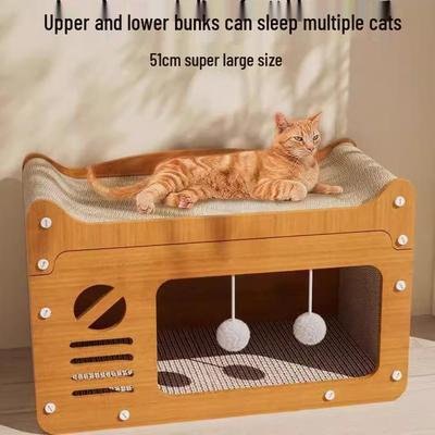 Trwały drapak i legowisko dla kota: Sofa całoroczna, odporna na zarysowania dla kotów