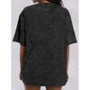 Summer new style sleep puppy letter print snowflake short sleeve shirt T Shirt Top Round neck, light and breathable, suitable for spring, summer, and