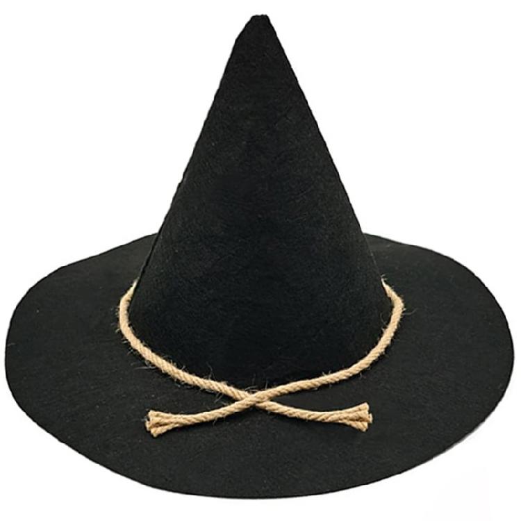 Modern Halloween Witch Hat Female Male Lady Halloween Party Hat Festival Carnivals Party Performances Cosplay Hat