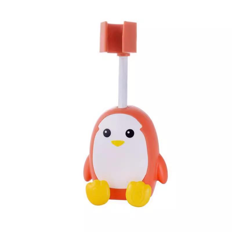 Universal Punch-Free Adjustable Cartoon Shower Head Holder for Children