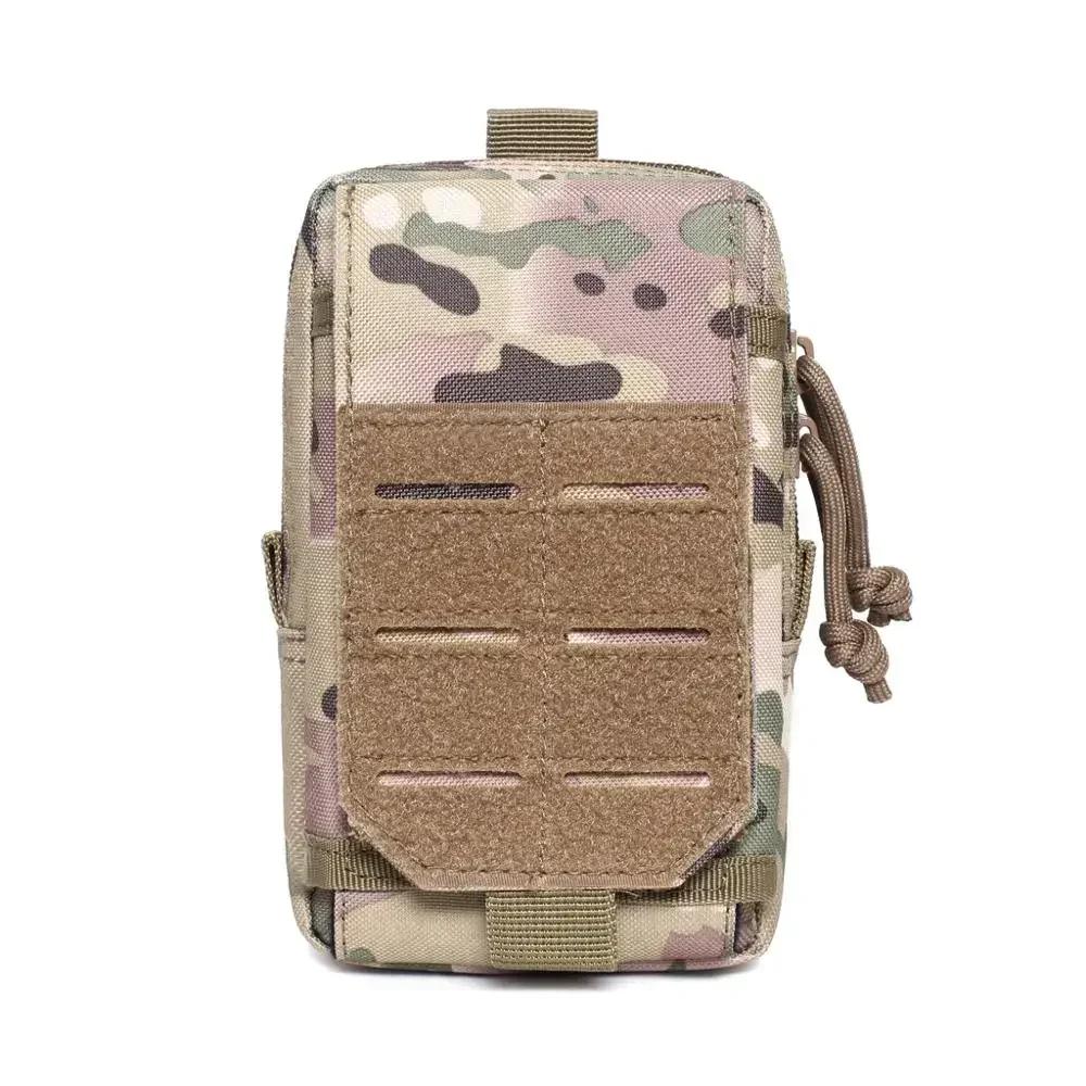 Molle Phone Pouch Holder Magazine Pouches Outdoor Camping Hiking Running Hunting Accessories Utility Waist Pack EDC Tool Bag