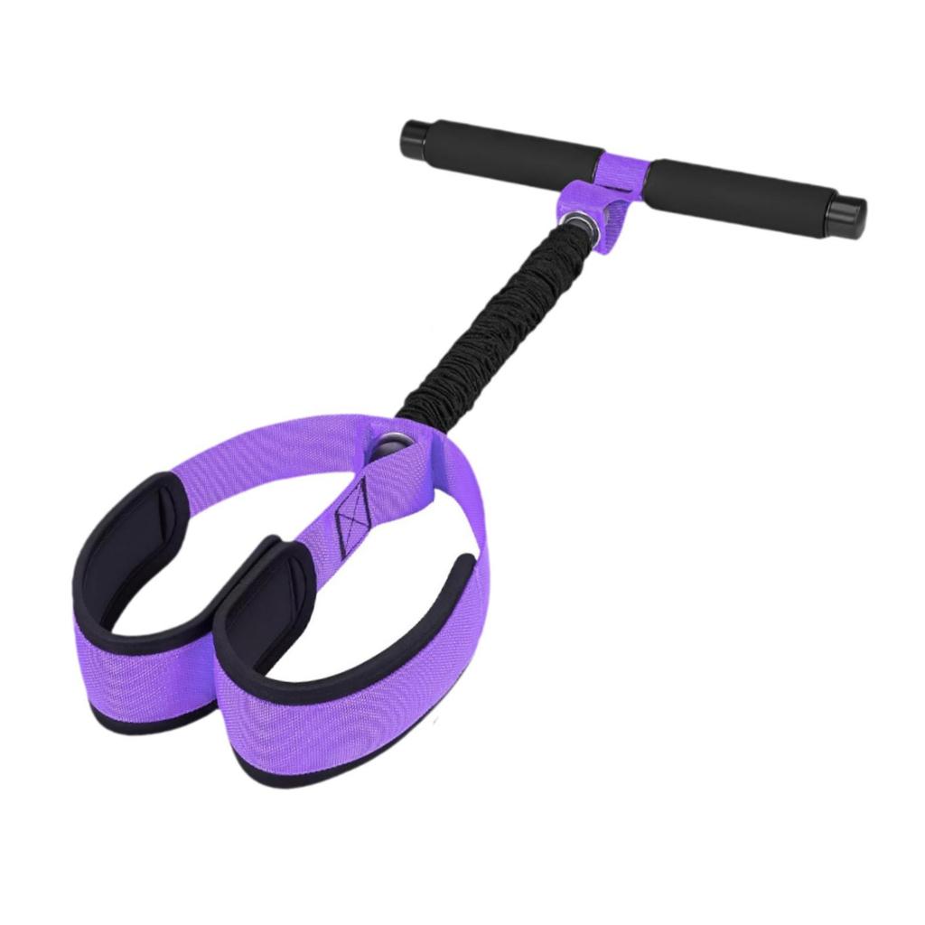 Foot Pedal Resistance Bands Elastic Tension Rope Portable Non Slip Sit Up Exercise Pull for