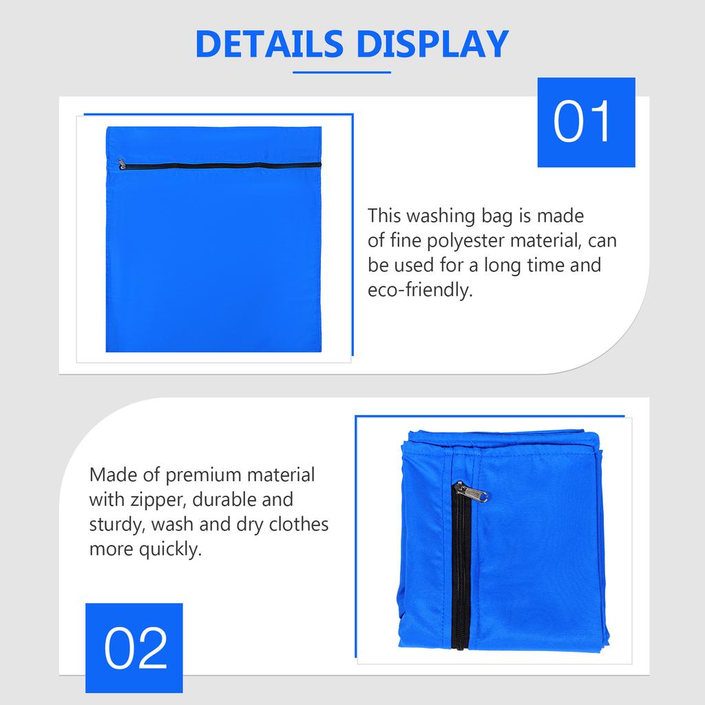 Pet Laundry Bag Cage Liner Washing Washable Bags Polyester Clothes for Large Items Containers Washer Outing Opening