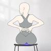 Electric Pelvic Floor Trainer 4Modes USB Rechargeable Men Women Postpartum Recovery Bladder Prostatitis Relief Cushion Pelvic Floor Exerciser Massager