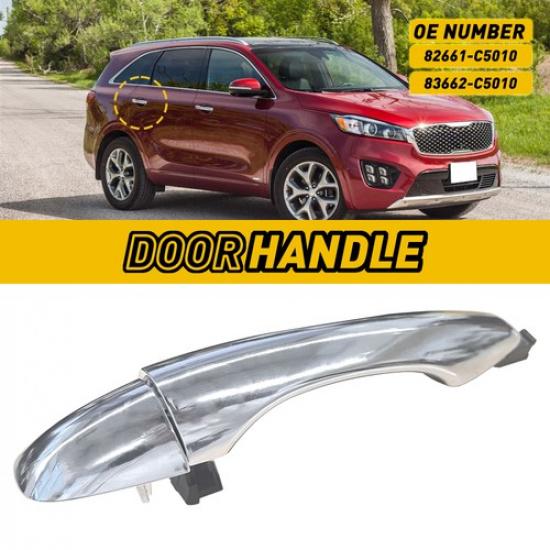 Exterior Rear Right Door Outside Handle Passenger Side For Kia Sorento 2016-