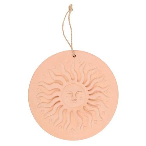 Something Different Terracotta Sun Plaque