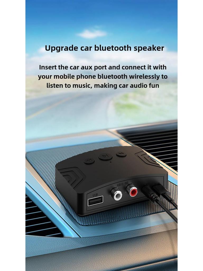 Wireless HiFi Audio Receiver for Bluetooth-Enabled Mobile Devices and Wired Speakers