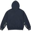 Supreme IDGAF Zip Up Hooded Sweatshirt Navy