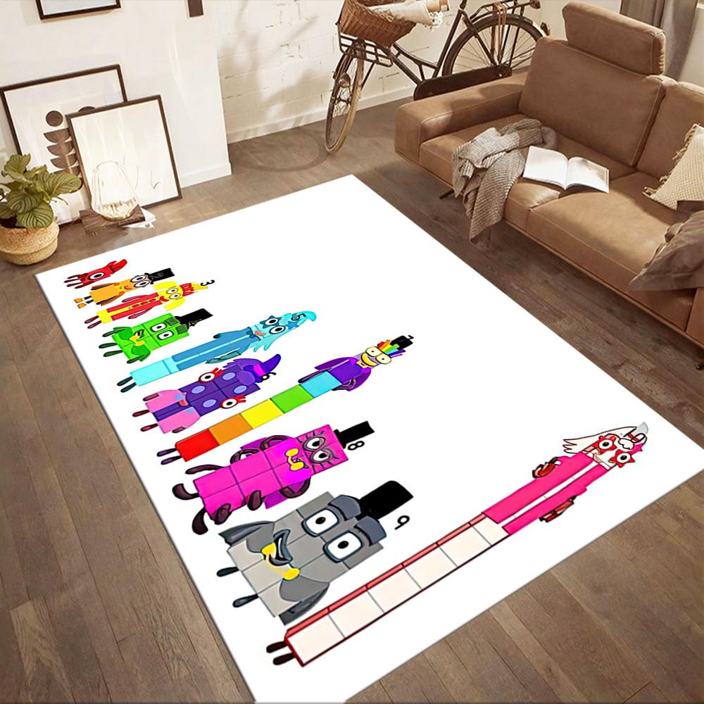 Numberblocks Floor Rug Office Rug Perfect For Decorate Room Balcony Foyer Bedrooms Antislip Rug Office Home Decor Perfect Birthdaychristmas Gift Idea