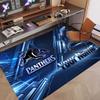 Custom Rug Penrith Panthers Pattern Print Name Text Soft Non‑Slip Floor Carpet for Home Indoor Decoration