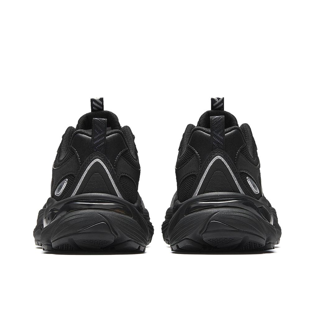 Anta Cushioning, Wear Resistant Casual Shoes Men's Black/Silver 912618802-5