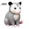 Unique Gardening Gifts 3D Printed Opossum Statue, Realistic Animal Decorative Figurine, Vivid Expression Statue Details Seasonal Ornament for