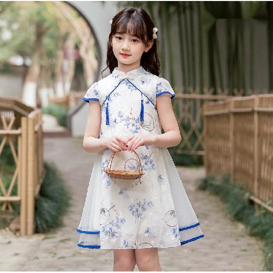 Nuovo abito Qipao Hanfu in stile cinese per ragazze: Perfetto per un tradizionale e classico