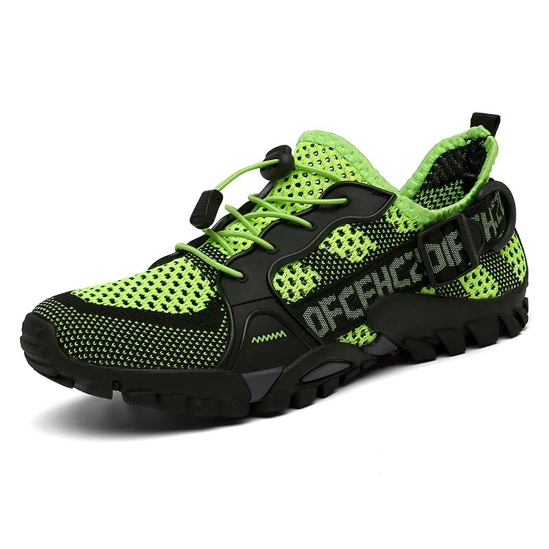 Fashion Men's Shoes 2024 New Breathable Mesh Outdoor Non-slip Light Walking Casual Trekking Sneakers Beach Wading Shoes Unisex Women