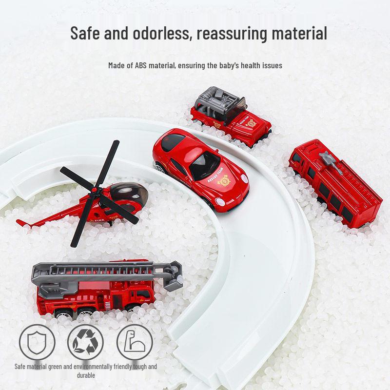 Huicheng Seven- or Nine-Layer Electric Race Track Parking Toy Set