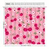 A Whimsical Cherry Blossom Shower Curtain: Transform Your Bathroom into a Playful Haven with This Adorable Design Featuring