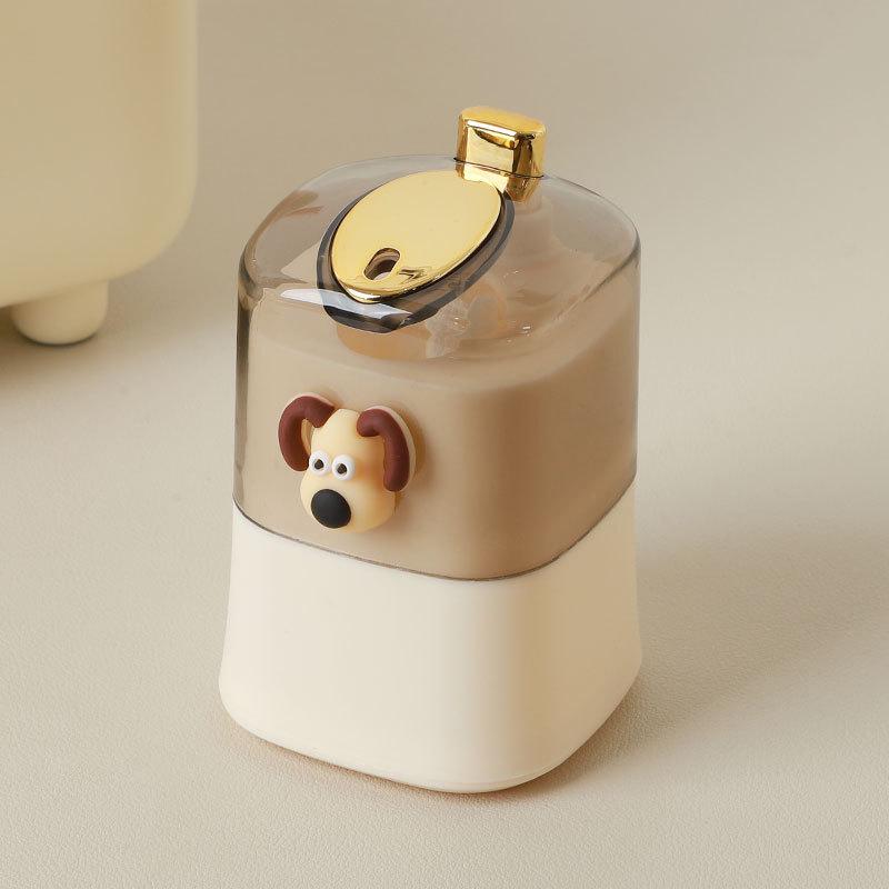 Automatic Cartoon Sausage Toothpick Holder - Pop-up Design, Creamy Luxury Style for Home & Restaurant