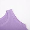 Knitted Vest Women Summer Solid Colour Slim Threaded Inner Tops Short Y2K Vests