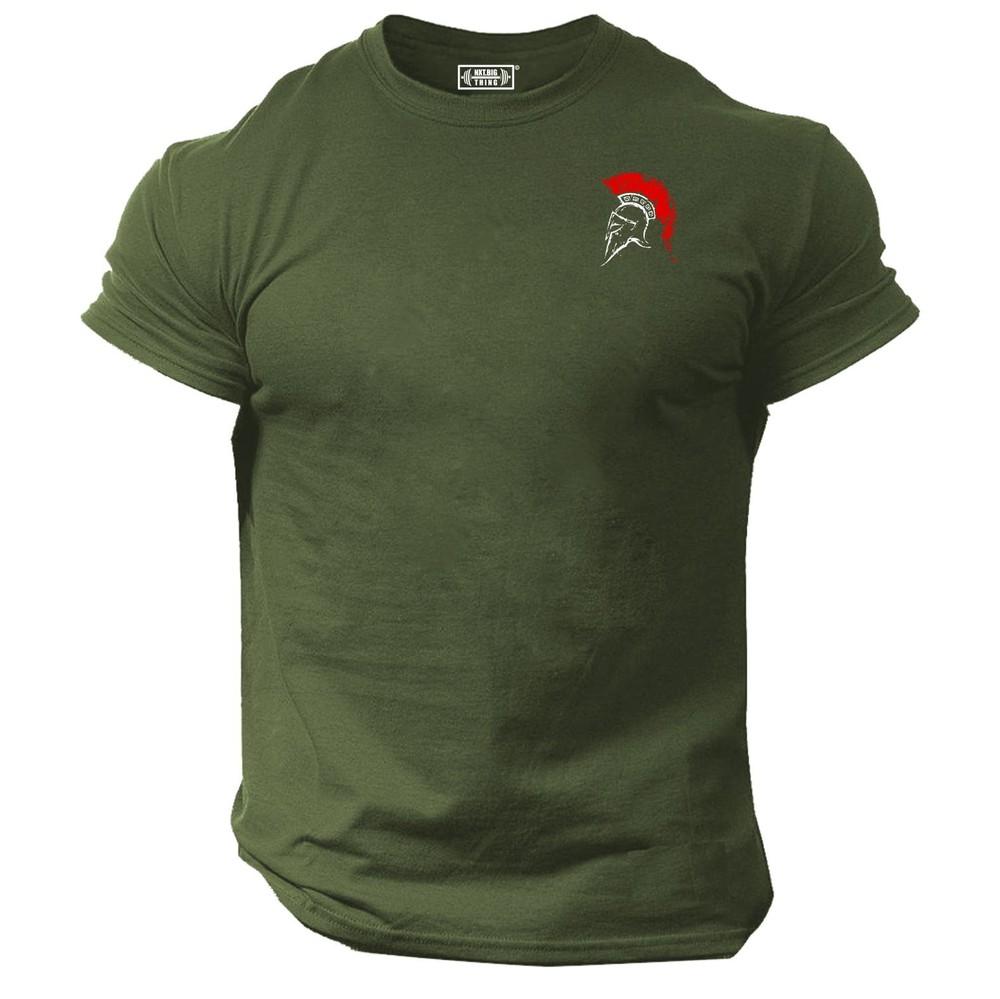 Spartan Helmet T Shirt Small Gym Clothing Bodybuilding Training Workout Mma Top S