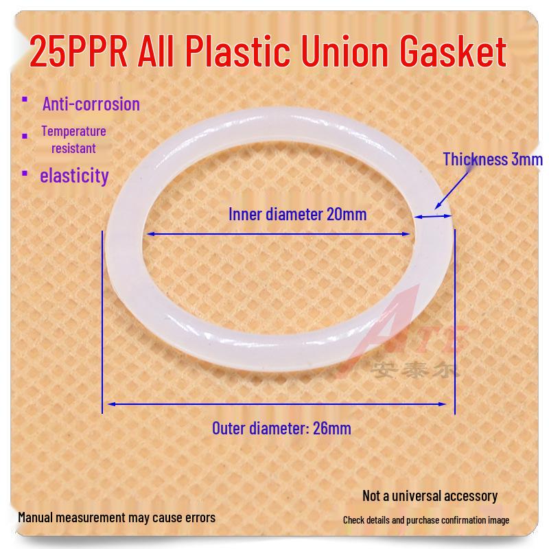 Raccord d'étanchéité pour radiateur tout plastique PPR et Interrupteur avec joint torique en silicone, Tailles 20/25/32