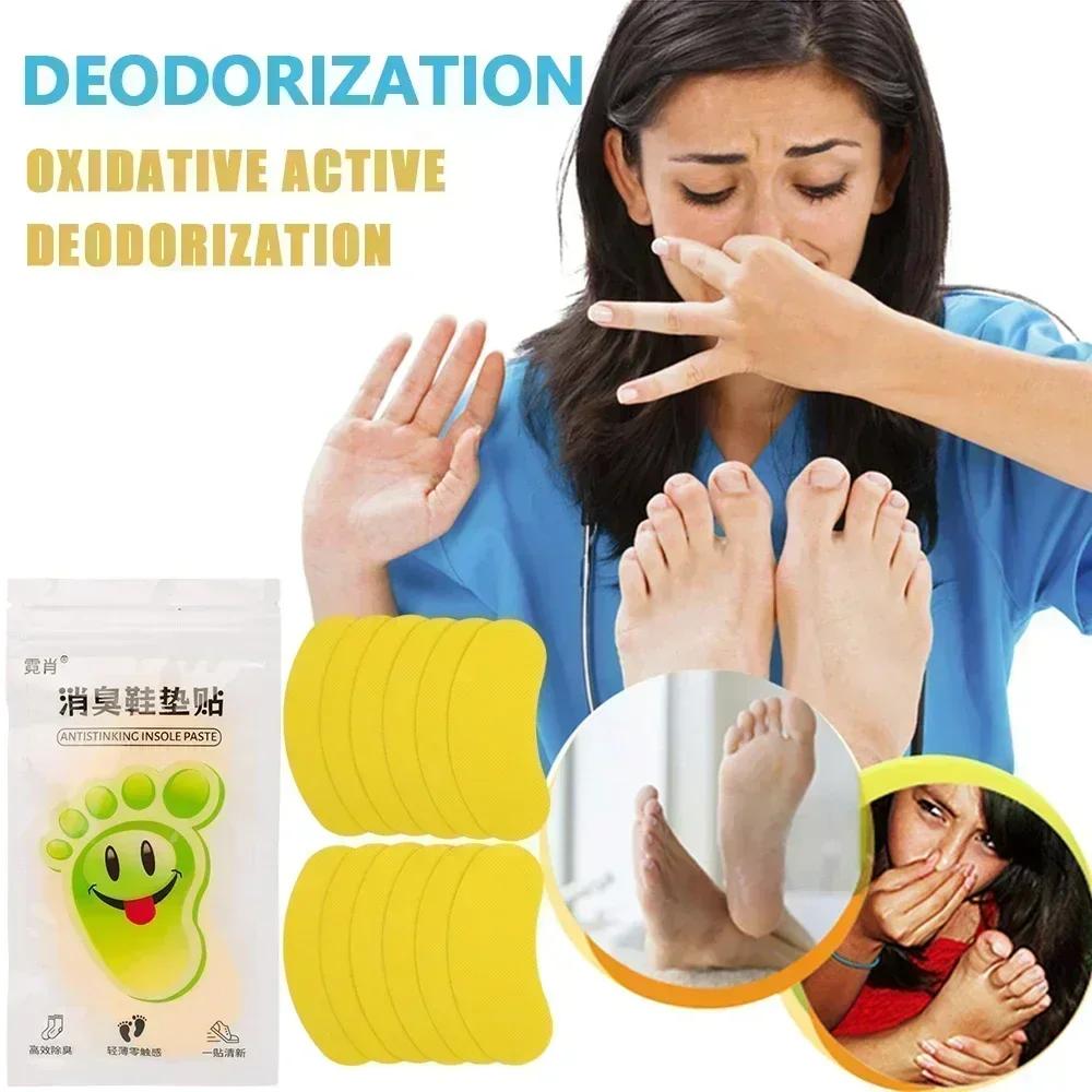 12/240pcs Shoes Deodorant Sticker Deodorant Foot Odor Deodorants Sneaker Smell Fresh Fruity Aroma Insole Sterilization Sticker