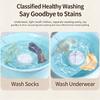 Powerful Dishwasher Portable Electric Cleaning Device ABS Texture Clothing Washing Machine for Travel Kitchen Home Use