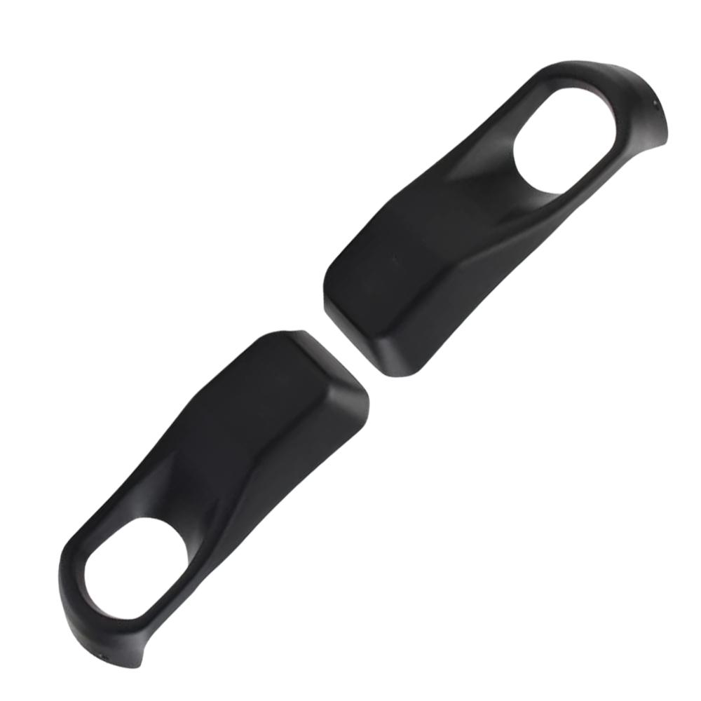 2pcs Car Front Bumper Fog Light Cover Frame Lights Protection Shell for Jeep Wrangler JL 2018 2019 2020 2021 2022