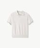 STCO Diems Honeycomb Open Collar Grey (Classic Fit)_Dktvb11Csg