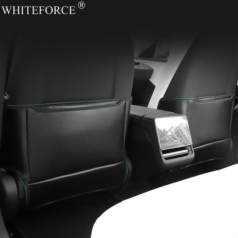 For Tesla Model Y Juniper Seat Anti-kick Pad Rear Safety Seat Anti-Wear Pad Model 3 Highland Rear Seat Car Backrest Protection