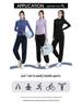 Women's Quick-Dry Long Sleeve Yoga Set - Spring 2025 Fitness Apparel