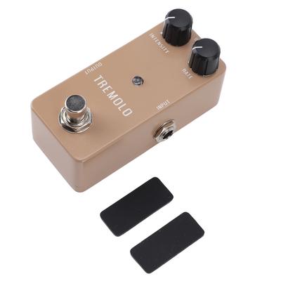 Electric Guitar Tremolo Pedal with True Bypass Single Type Effect Pedal 1Hz?25Hz Speed Range DC 9V