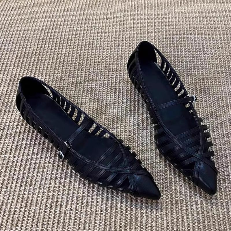 Fashion Flats Women Designer Shoes Pointed Toe Dress Sandals Fashion Autumn Woman Loafer Shoes 2025 New Trend Casual Zapatillas De Mujer