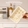 Ice Tray Mold Household Whiskey Reusable Ice Cubes Press For Quick Ice Release Ice-Making Storage Box Freezing Ice Cubes