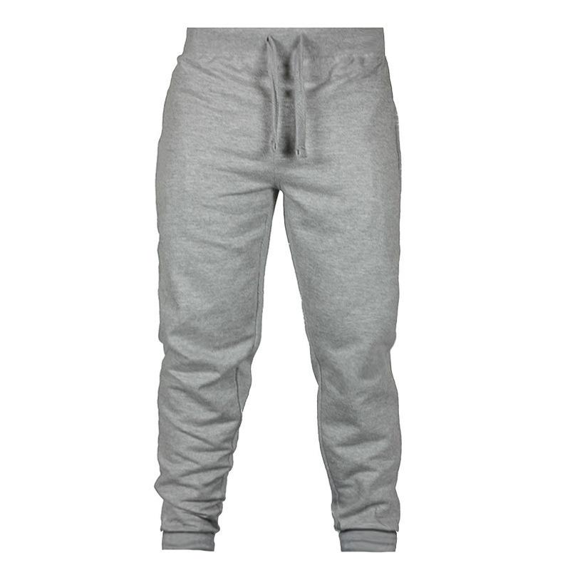 Men's Athletic Trainning Joggers Casual Loose Fit Sweatpants Spring Fall Fleece Lined Pants Elastic Waist Drawstring Trousers