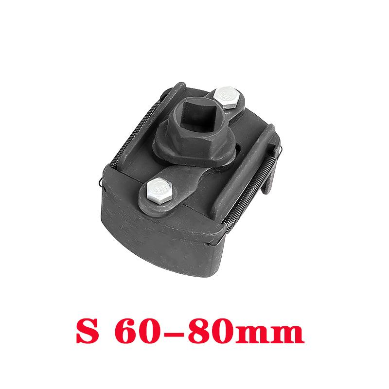 Universal Adjustable Oil Filter Wrench Set for 60mm-80mm Removal Tool Cap 1/2"