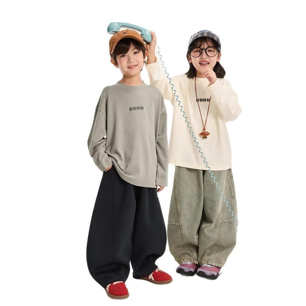 Fairy Tale Big Boy Long Sleeve T-Shirt - Autumn 2025 Round Neck Children's Base Layer Top