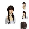 Halloween Wednesday Addams The Addams Family Hair Weaving Girl Wig