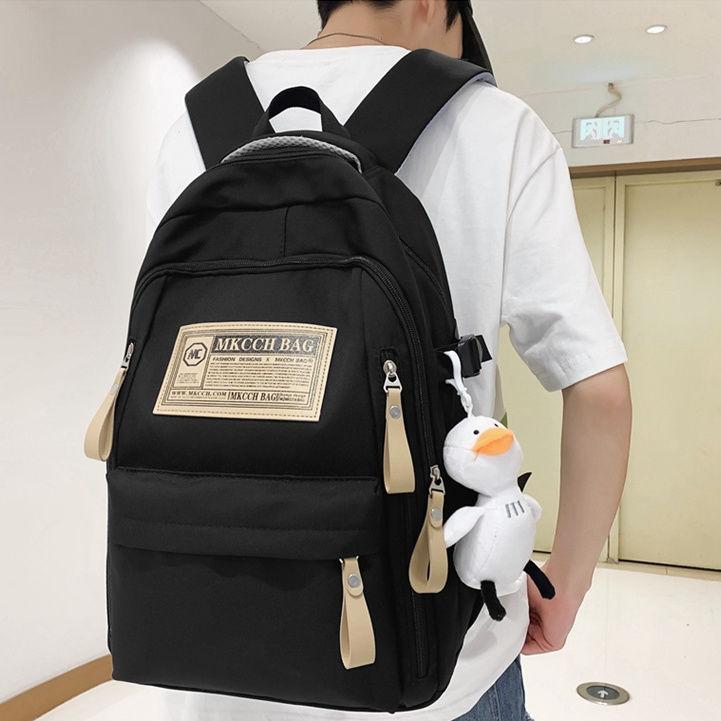 Multi-Pocket Large Capacity Backpack - Stylish Laptop Bag with High-Value Design for Work