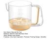 With Clear  Scale Mixing Cup Whisk Dust-proof Cream Stirring Cup  Kitchen Accessories