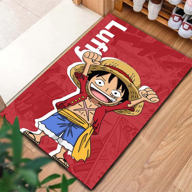 One Piece Monkey D Luffy Carpet Rug For Living Room Bedroom Home Sofa Decoration,kids Play Nonslip Floor Mat